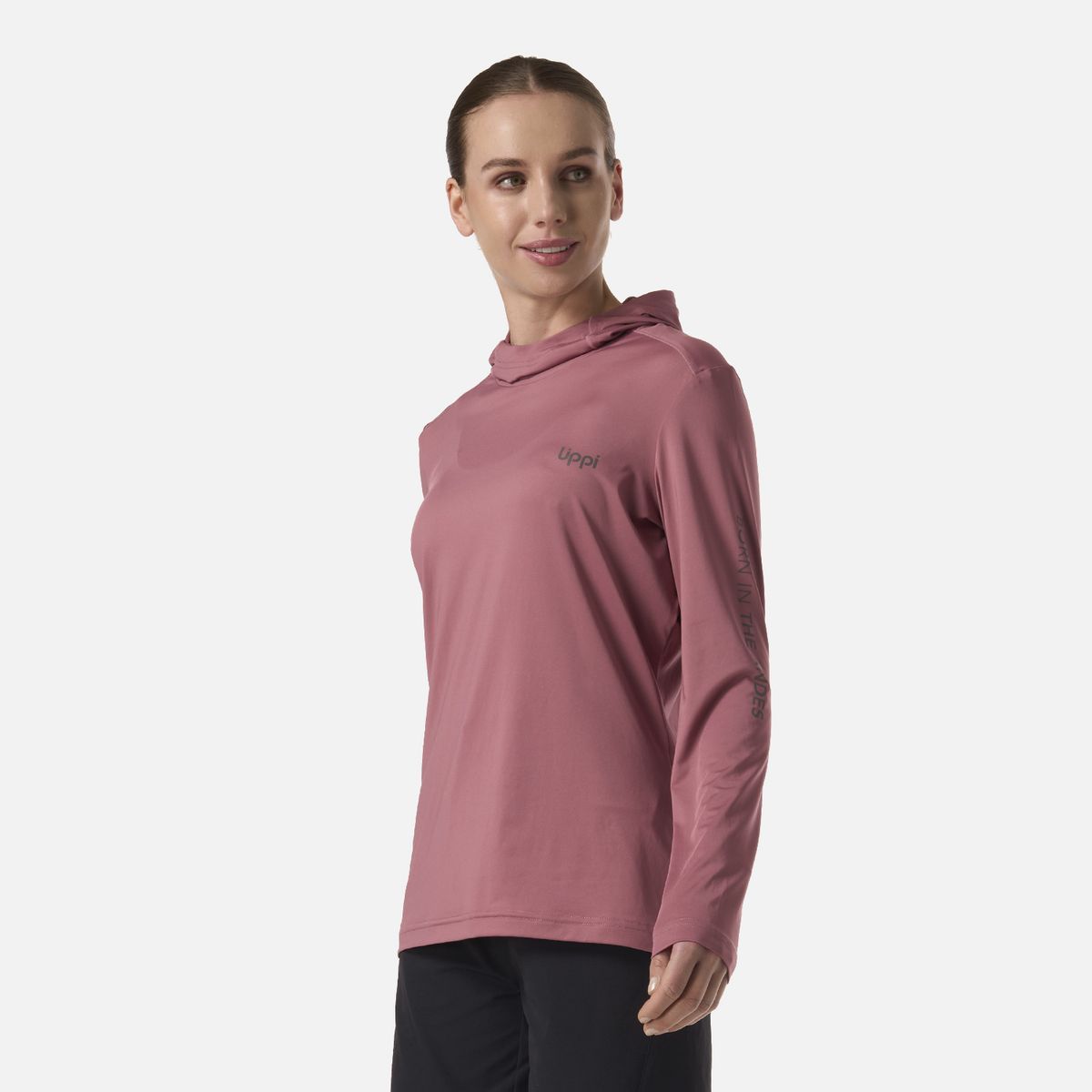 LIPPI - Polera Mujer Sun Protection T-Shirt Rosa Oscuro Lippi