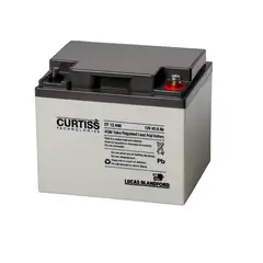 GENERICO - Batería Curtiss CT12440 12V 45A AGM ciclo profundo