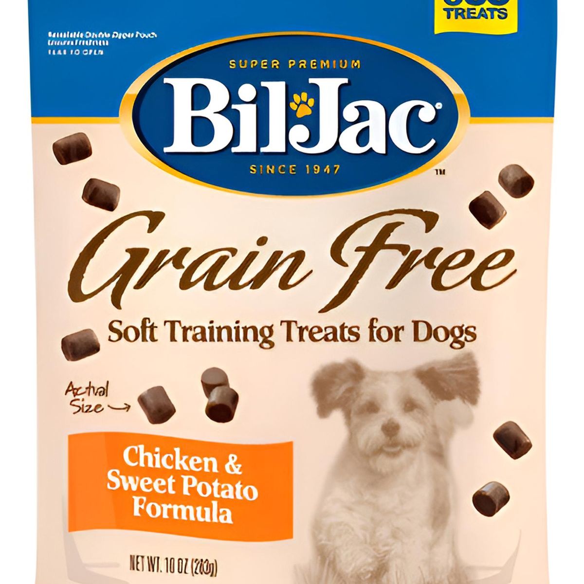 BIL JAC - Bil Jac Snack De Entrenamiento Para Perros Grain Free 283g