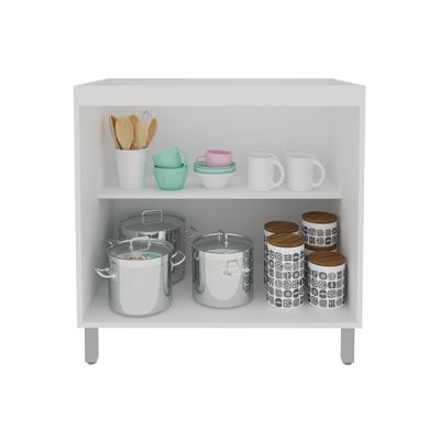 Imagen 2 del producto Mueble base para lavaplatos 2 puertas Blanco espesor 15mm