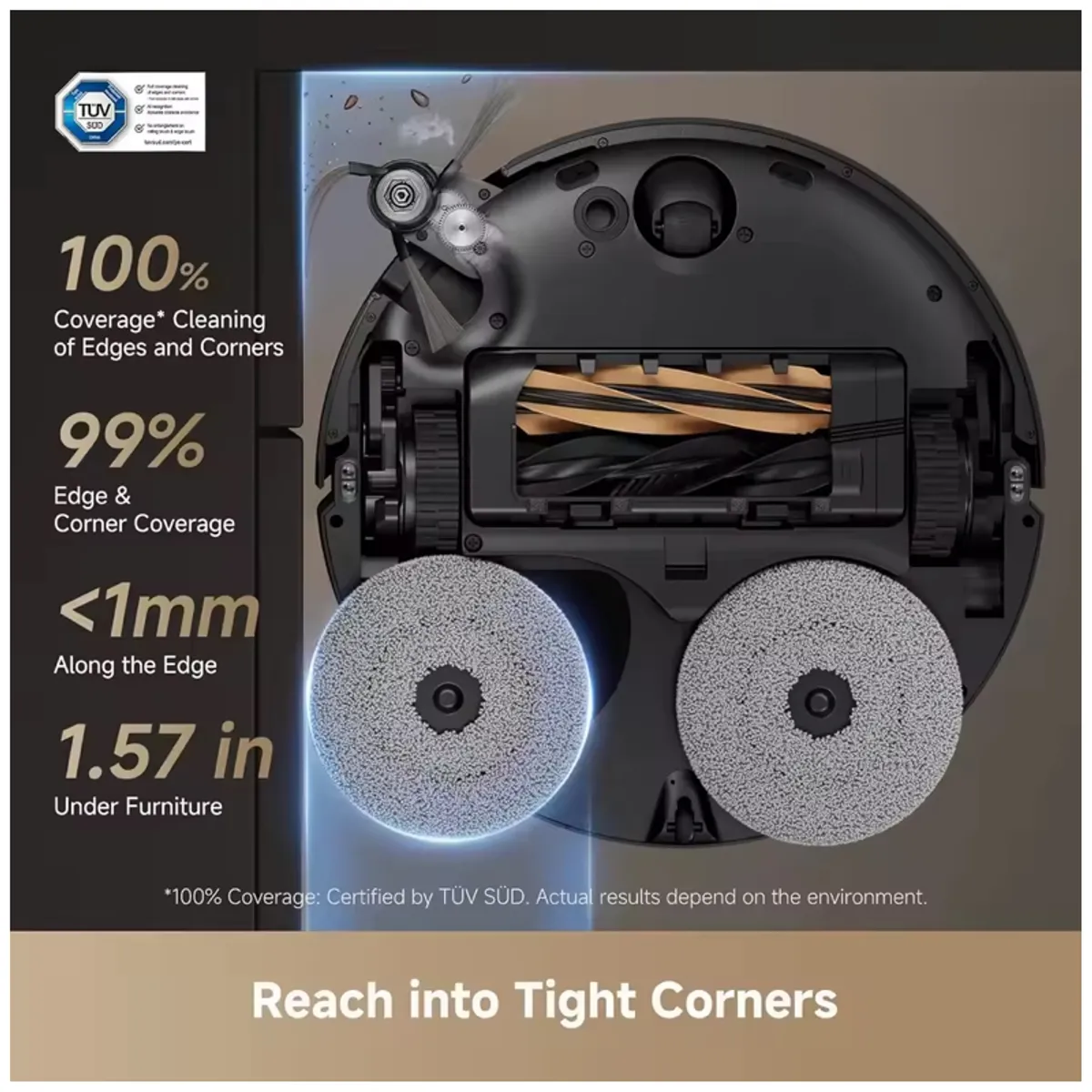 DREAME - DREAME X50 Ultra Robot Aspirador y trapeador con vacío automático succión de 20,000 Pa
