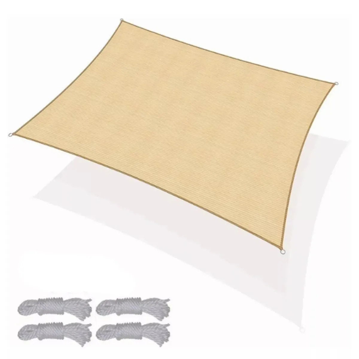 Lona Toldo Vela Sombra Malla Anti Uv Cuadrado 2X3 Metros, marca GENERICO - Foto Principal