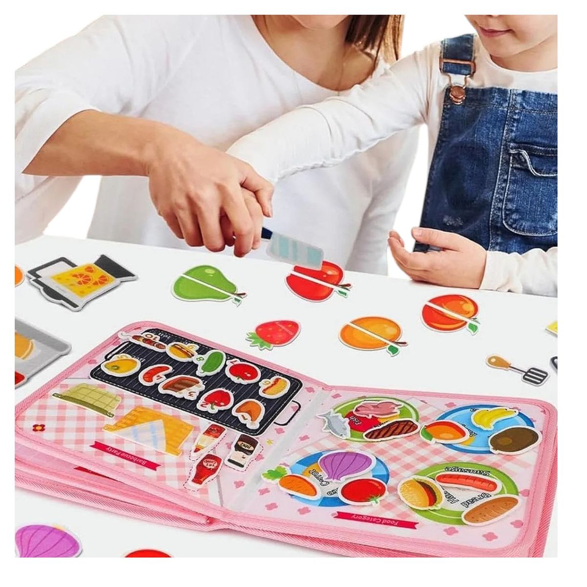 GENERICO - Libro De Actividades Montessori Rol Cocina Niños