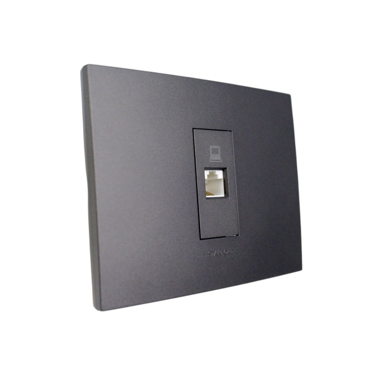 STANFORD - Toma de Red Rj45 Grafito Stanford