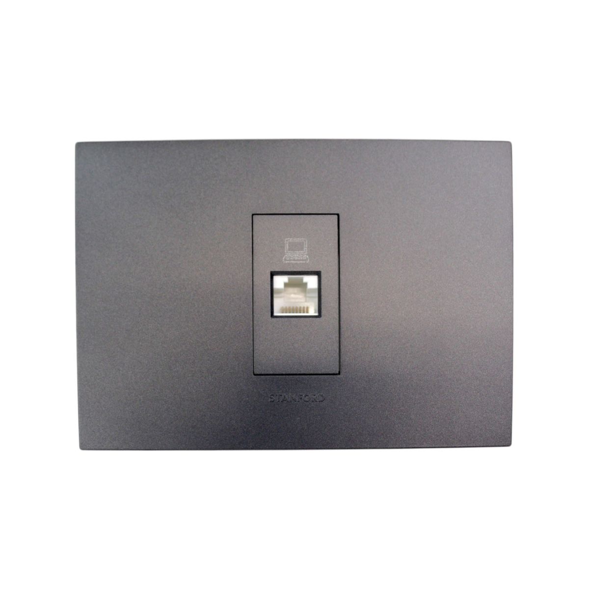 STANFORD - Toma de Red Rj45 Grafito Stanford