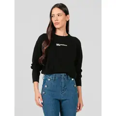 KARL LAGERFELD - Sweater regular con logotipo