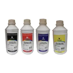 PACIFIC COLOR - 4 Tintas De Litro Sublimacion Para Impresoras Epson Brother