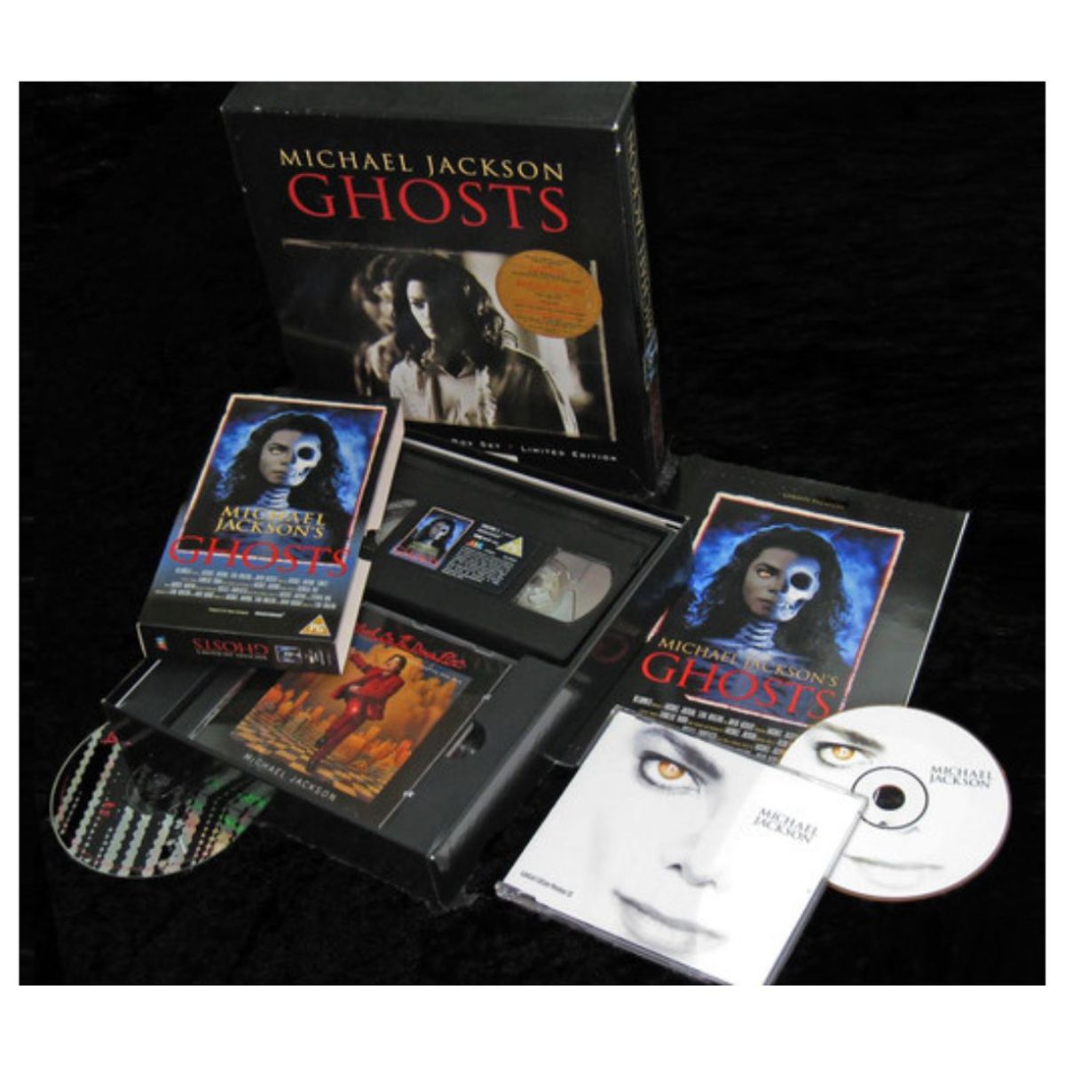 GENERICO - MICHAEL JACKSON - GHOSTS (DELUXE COLLECTOR BOX SET) / VHS + CDs