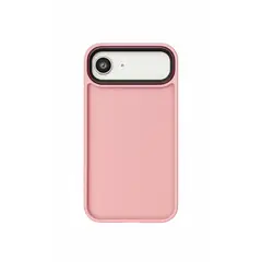 GENERICO - Carcasa Antigolpes Matte Borde Color Compatible Con iPhone 17 Air Rosado