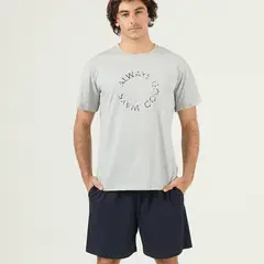 BARBIZON - Pijama de Hombre Tomas Short Azul