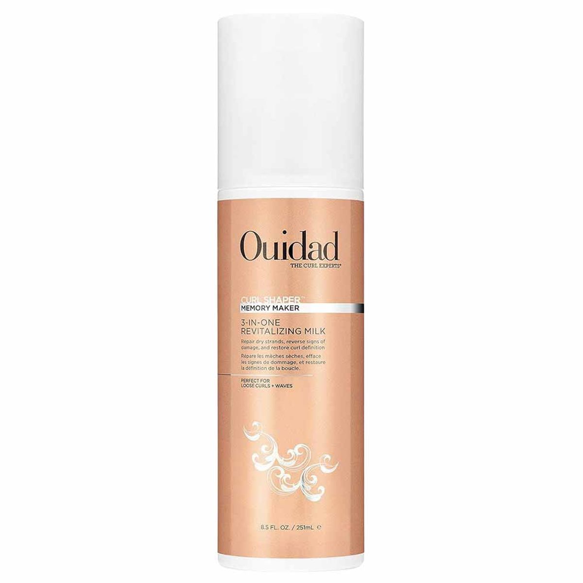 OUIDAD - Leche revitalizante 3 en 1 Curl Shaper Memory Maker – 250 ml