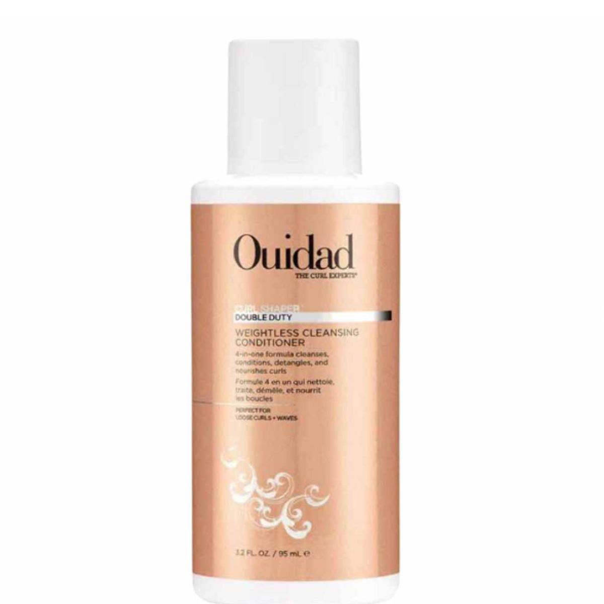 OUIDAD - Acondicionador limpiador liviano Curl Shaper Double Duty – 100 ml