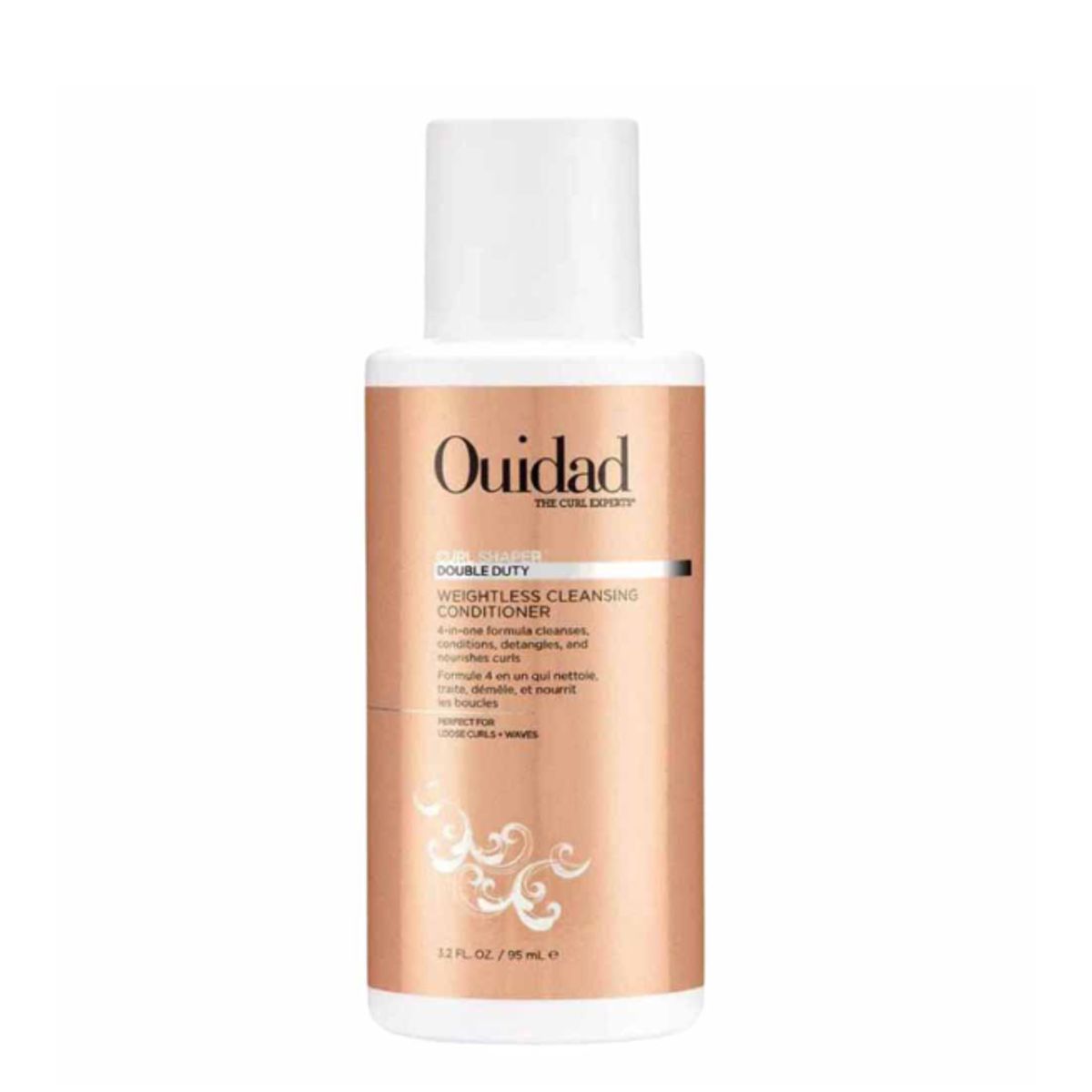 OUIDAD - Acondicionador limpiador liviano Curl Shaper Double Duty – 100 ml