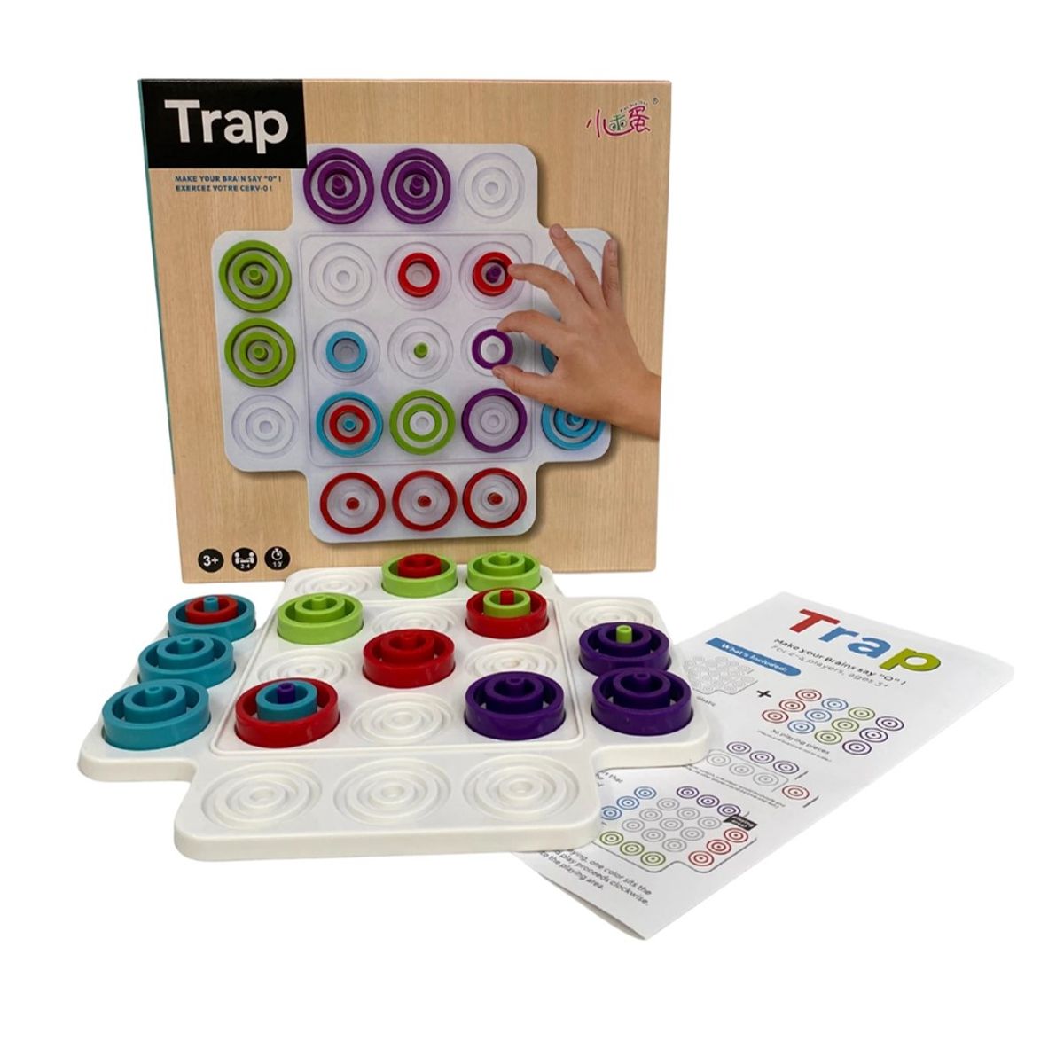 GENERICO - Juego De Mesa Para Niños Argollas Trap