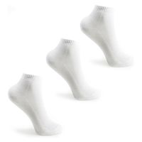 Calcetín Deportivo Corto Niña, Pack De 3 Pares Algodón