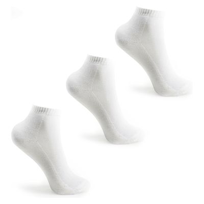 Imagen 2 del producto Calcetín Deportivo Corto Niña, Pack De 3 Pares Algodón