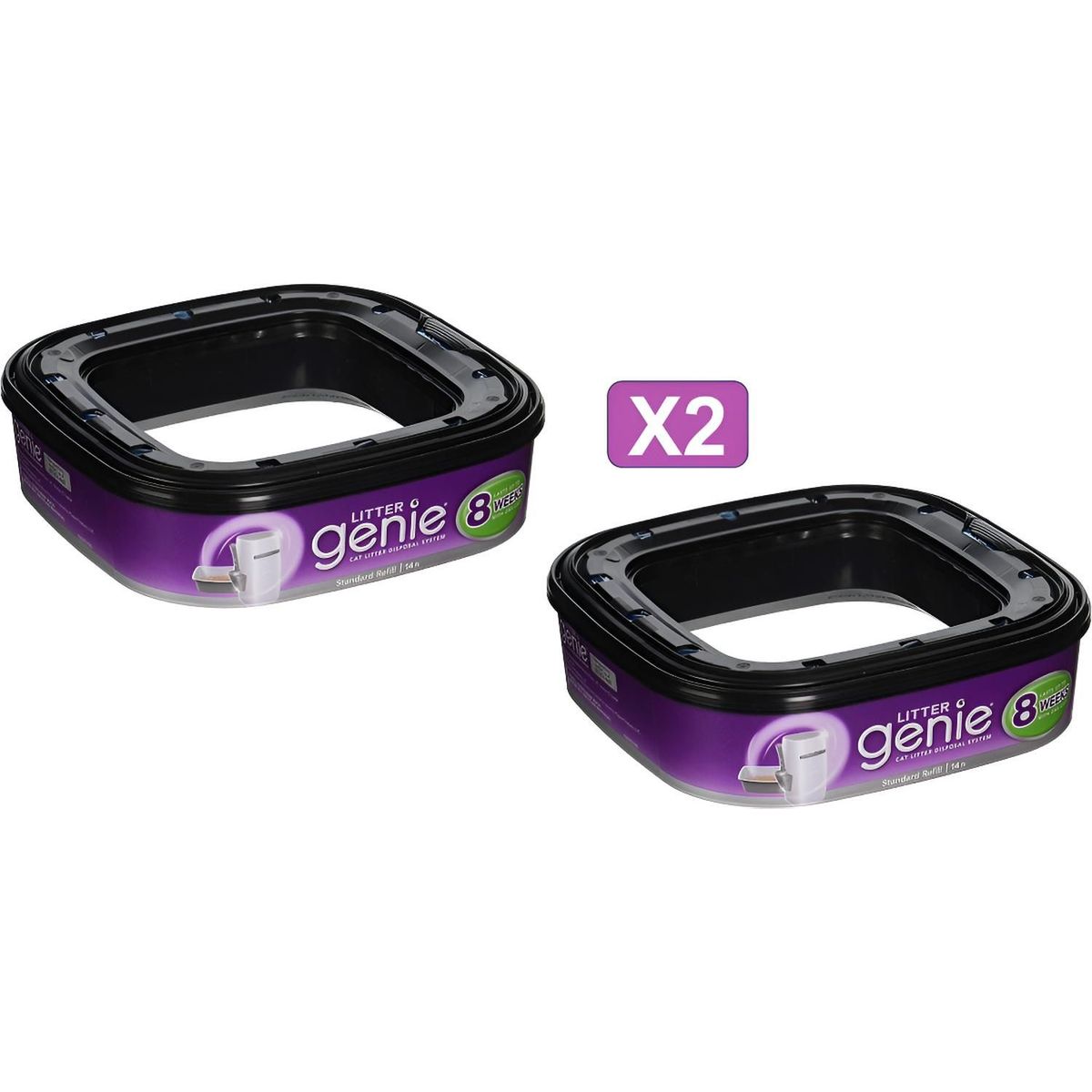 GENIE - X2 Bolsas De Recarga Higiénica Repuesto Litter Genie Refill