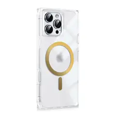 KBOD - Carcasa Antigolpes Blox Matte Magnetic Para iPhone 15 Dorado