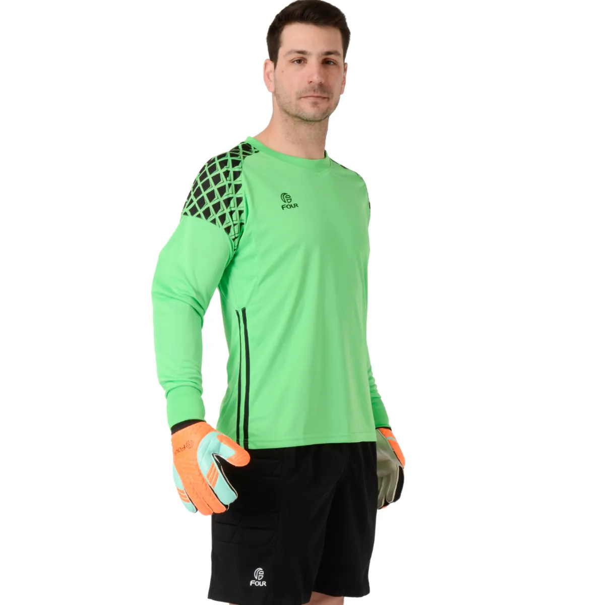 FOUR - Camiseta de Arquero - Modelo Nottingham Verde
