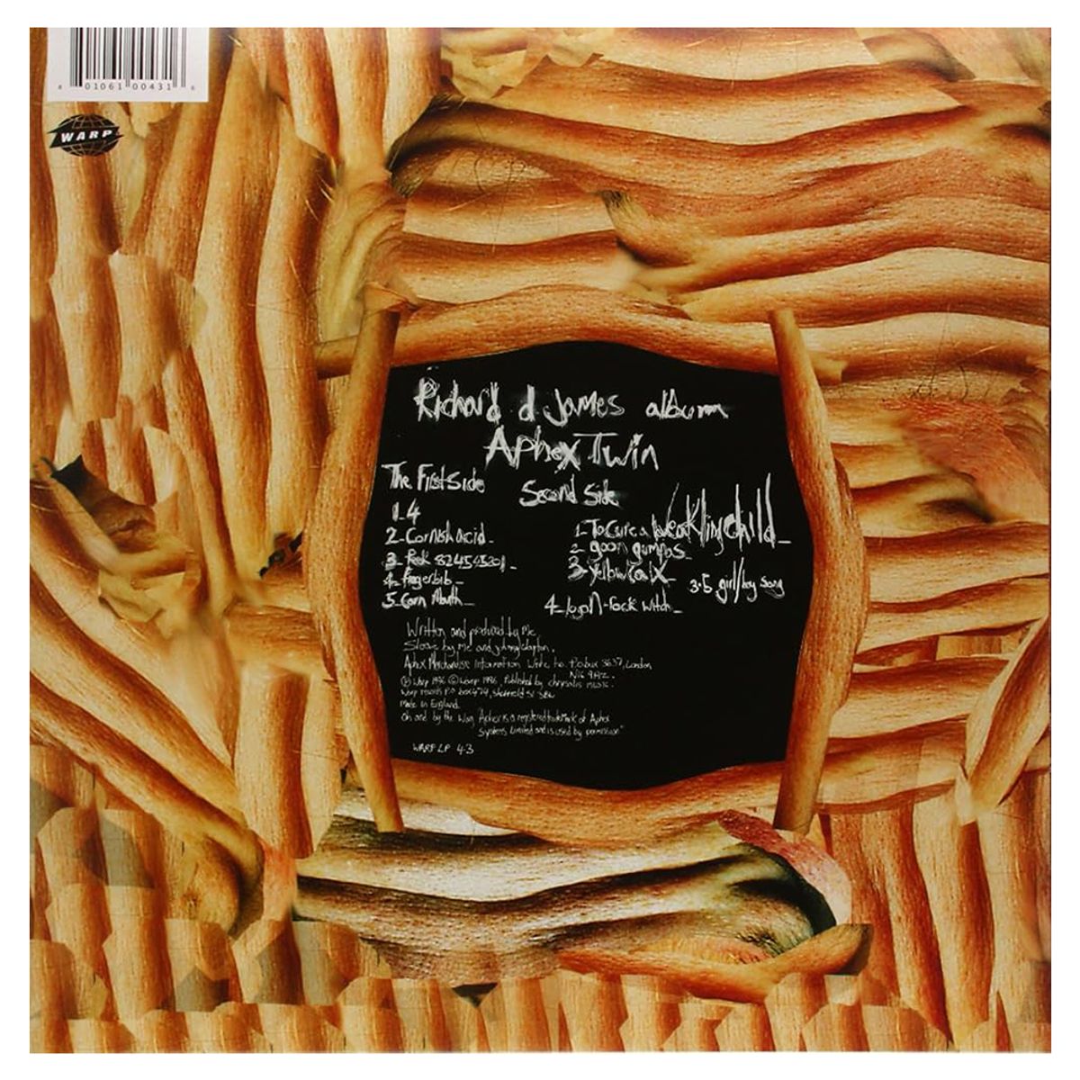 GENERICO - Aphex Twin - Richard D James Album - Vinilo