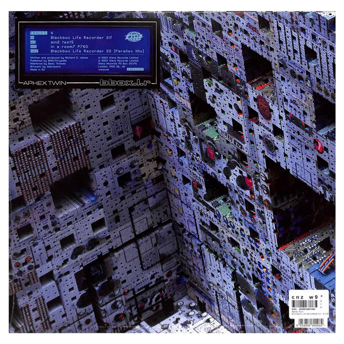 GENERICO - Aphex Twin -Blackbox Life Recorder 21f  In A Room7 F760- Vinilo