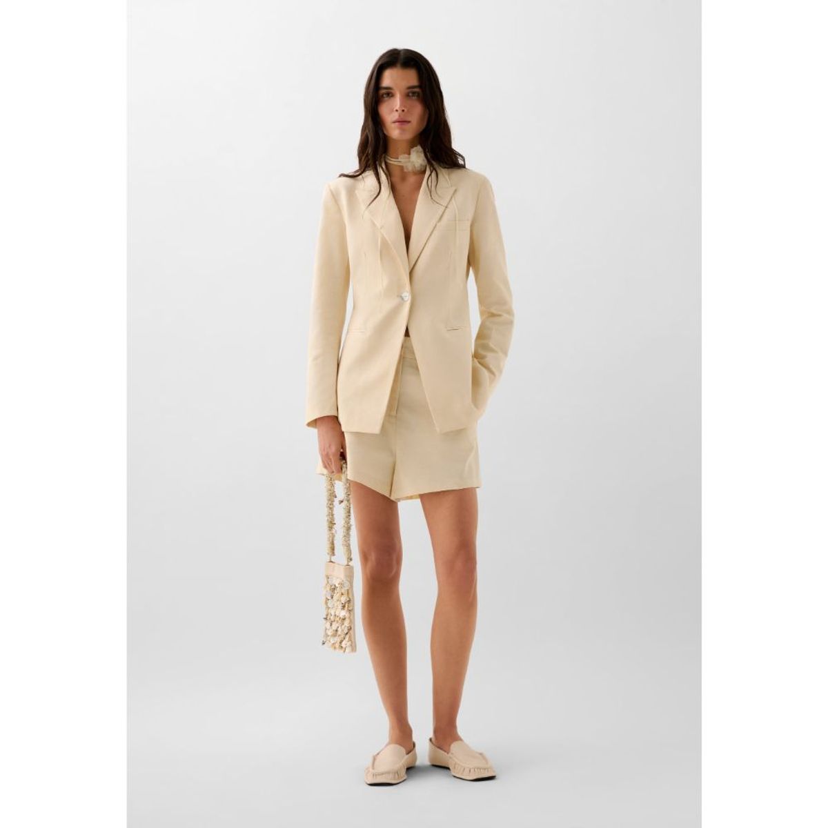 SCALPERS - BLAZER BOTONES EFECTO NACAR