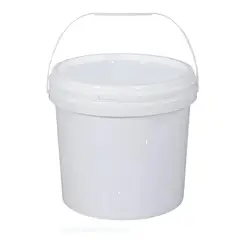 GENERICO - Balde 1 Galon Con Tapa Y Manilla Resistente