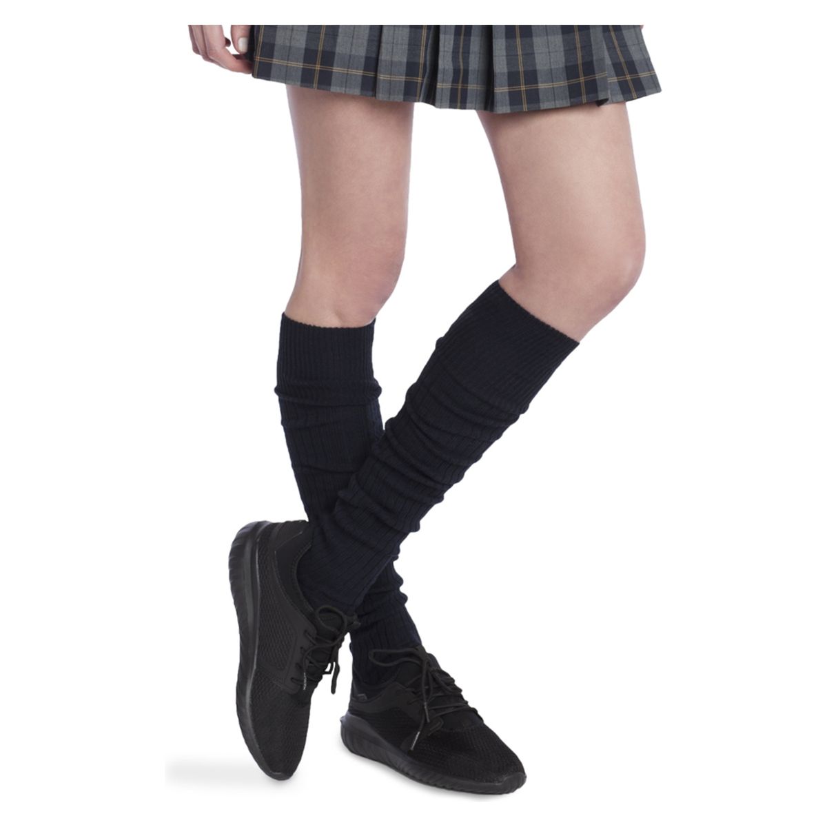 MONARCH - Bucanera Escolar Niña, Un Par Bambú Extra Larga Monarch