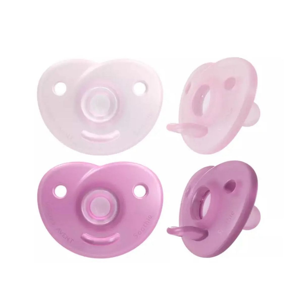 AVENT - Chupete Soothie Rosado Avent  0-6 M