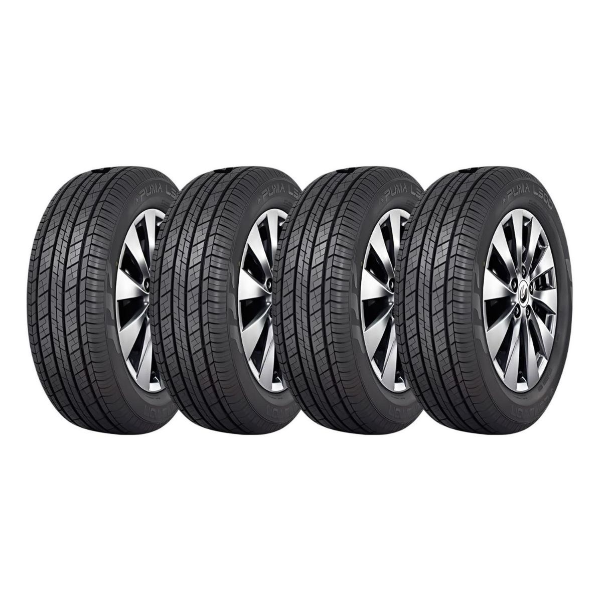 GENERICO - Set x4 Neumáticos 225/70R16 103H PUMA L500 Lenston PR H/T TL BLK CHN