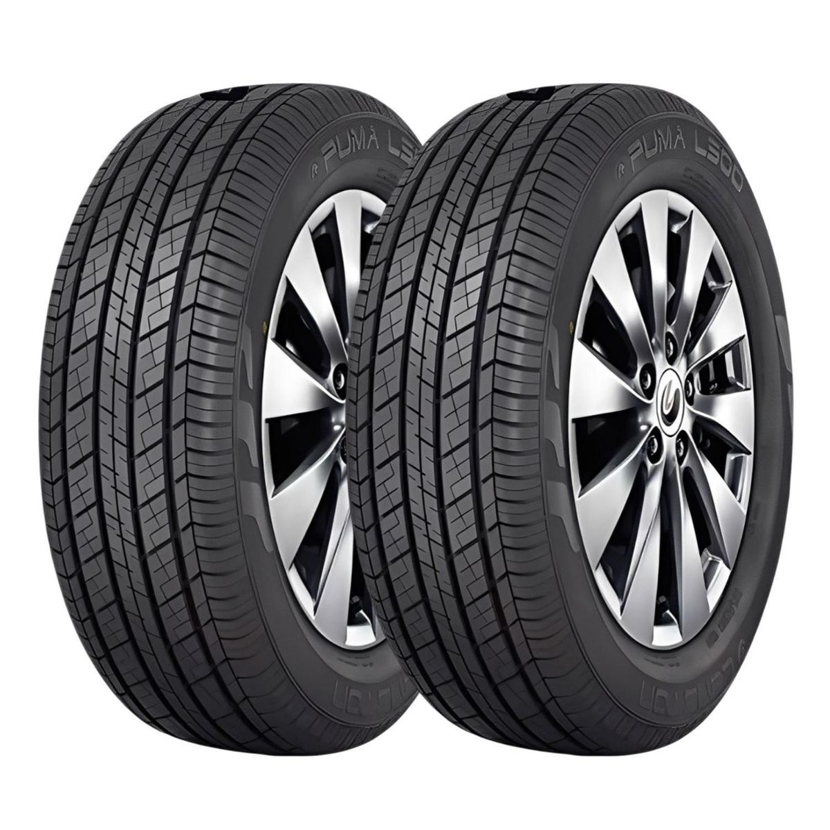 GENERICO - Set x2 Neumáticos 225/70R16 103H PUMA L500 Lenston PR H/T TL BLK CHN