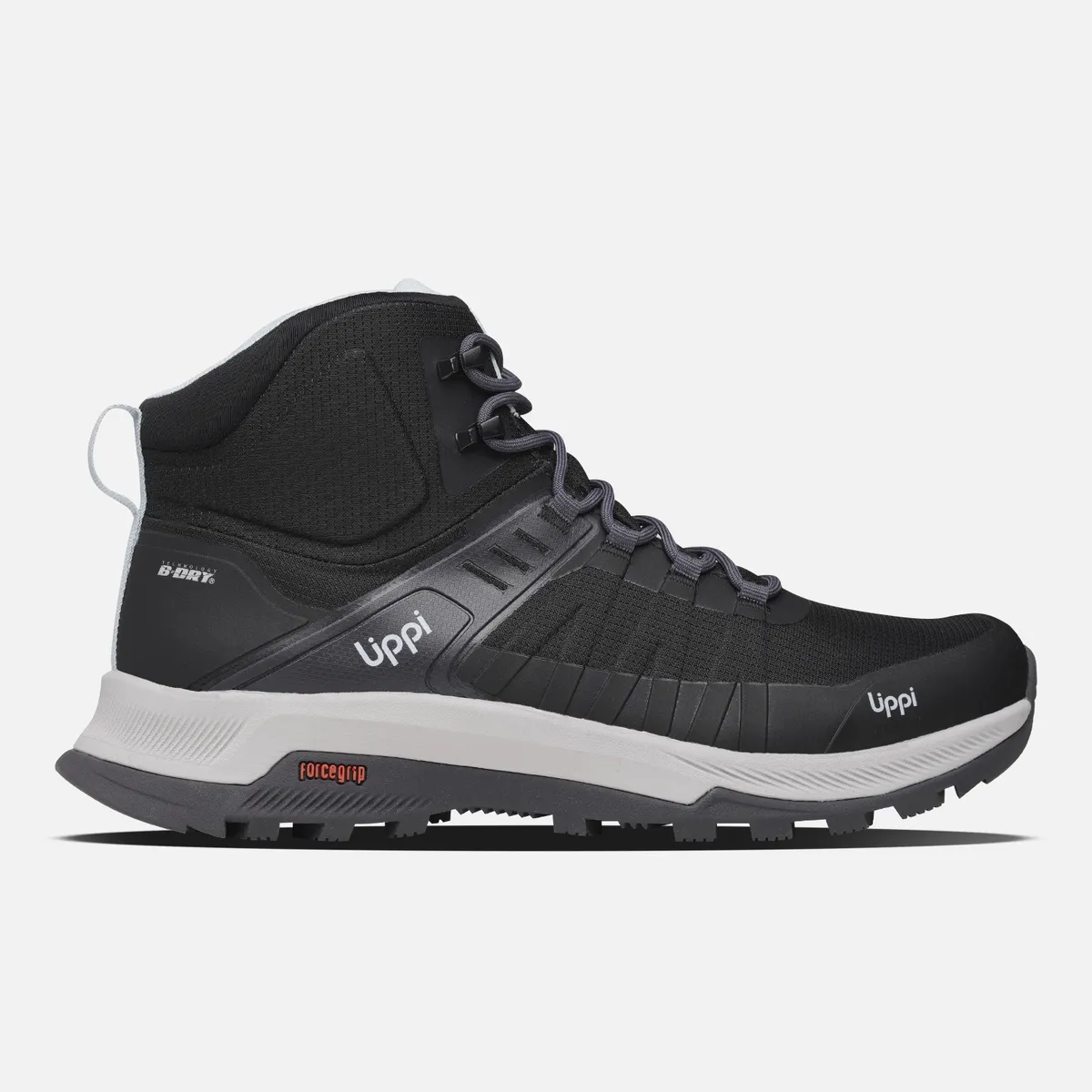LIPPI - Zapatilla Mujer Vulcano Iron Stone Mid B-dry Negro / Agua Lippi