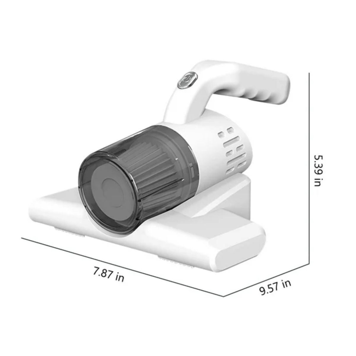 Aspiradora Mano Inalámbrica Portátil Anti Ácaros Luz Uv K12, marca GENERICO - Foto 2