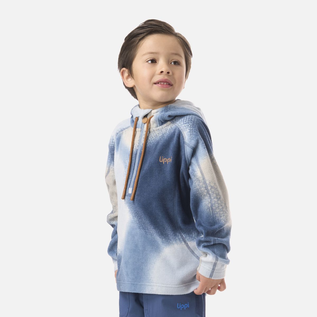 LIPPI - Polar Niño Cold Day Therm-Pro Hoody Jacket Azul Piedra Lippi