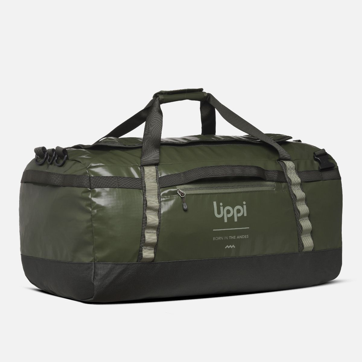 LIPPI - Bolso Venture Duffle 100L Verde Militar Lippi