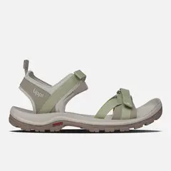 LIPPI - Sandalia Mujer Go Out Verde / Crema