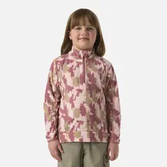 LIPPI - Polerón Niña Saltamontes Nano-F 1/4 Zip Print Damasco