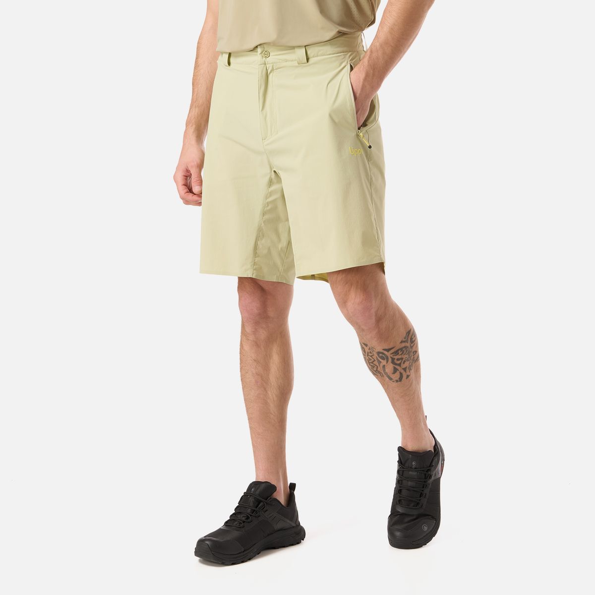 LIPPI - Short Hombre Air Q-Dry Shorts Verde Manzana Lippi