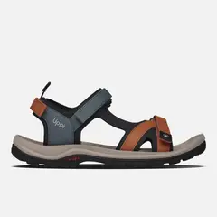LIPPI - Sandalia Hombre Go Out Azul / Naranja