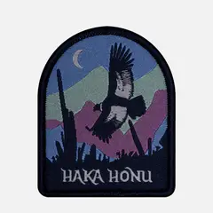 HAKA HONU - Parche Unisex Woven Patch Morado