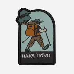 HAKA HONU - Parche Unisex Woven Patch Verde