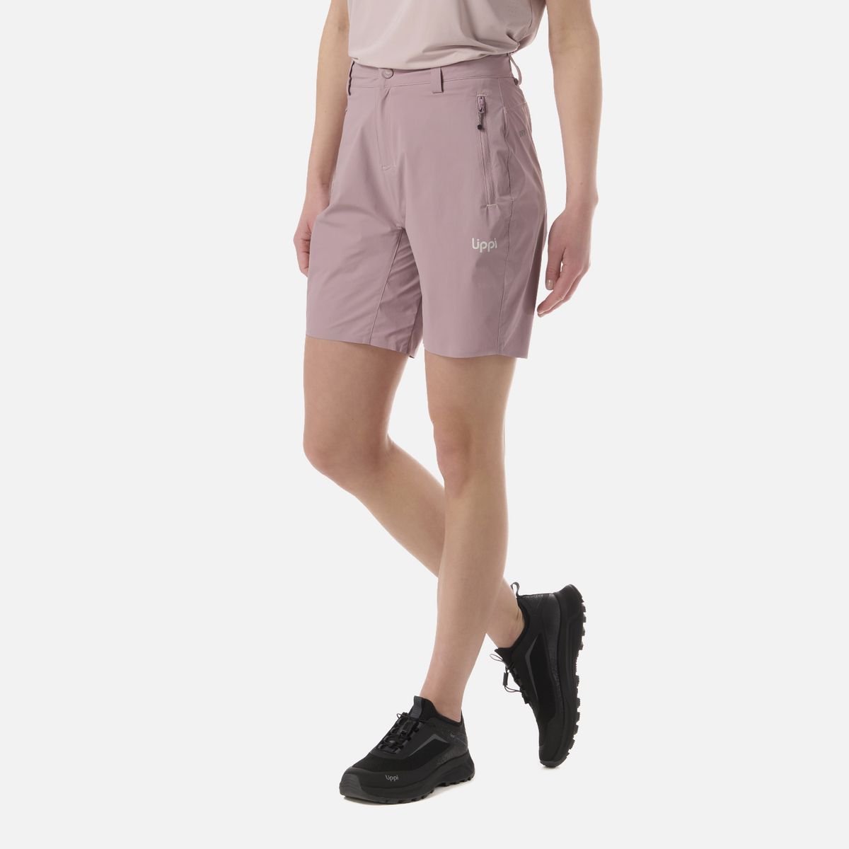 LIPPI - Short Mujer Air Q-Dry Shorts Malva Oscuro Lippi