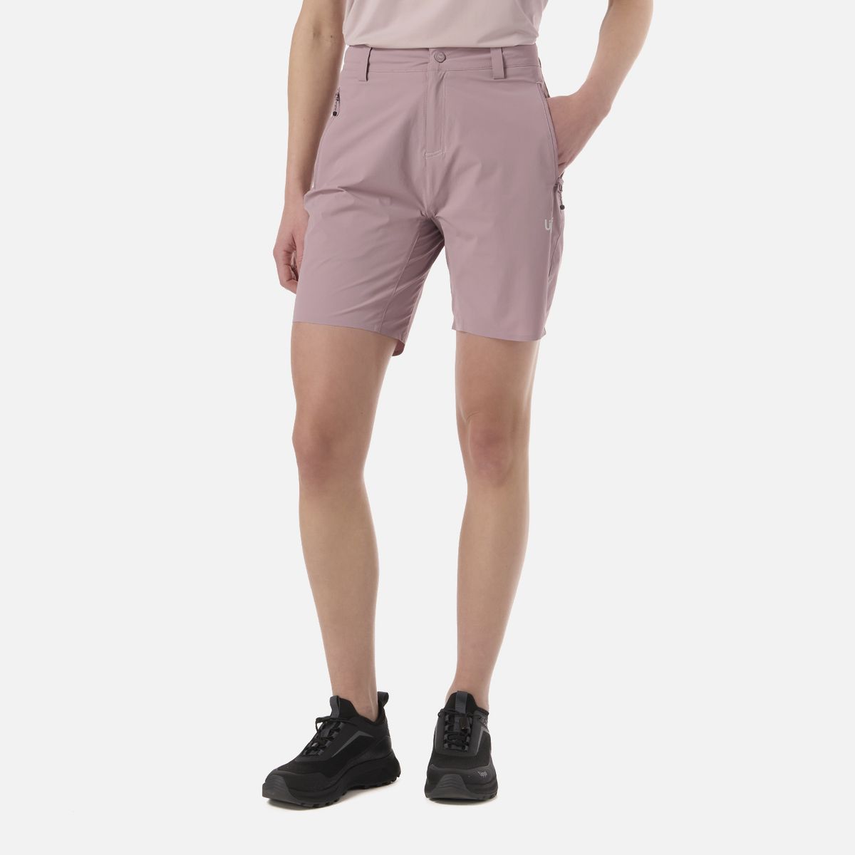 LIPPI - Short Mujer Air Q-Dry Shorts Malva Oscuro Lippi