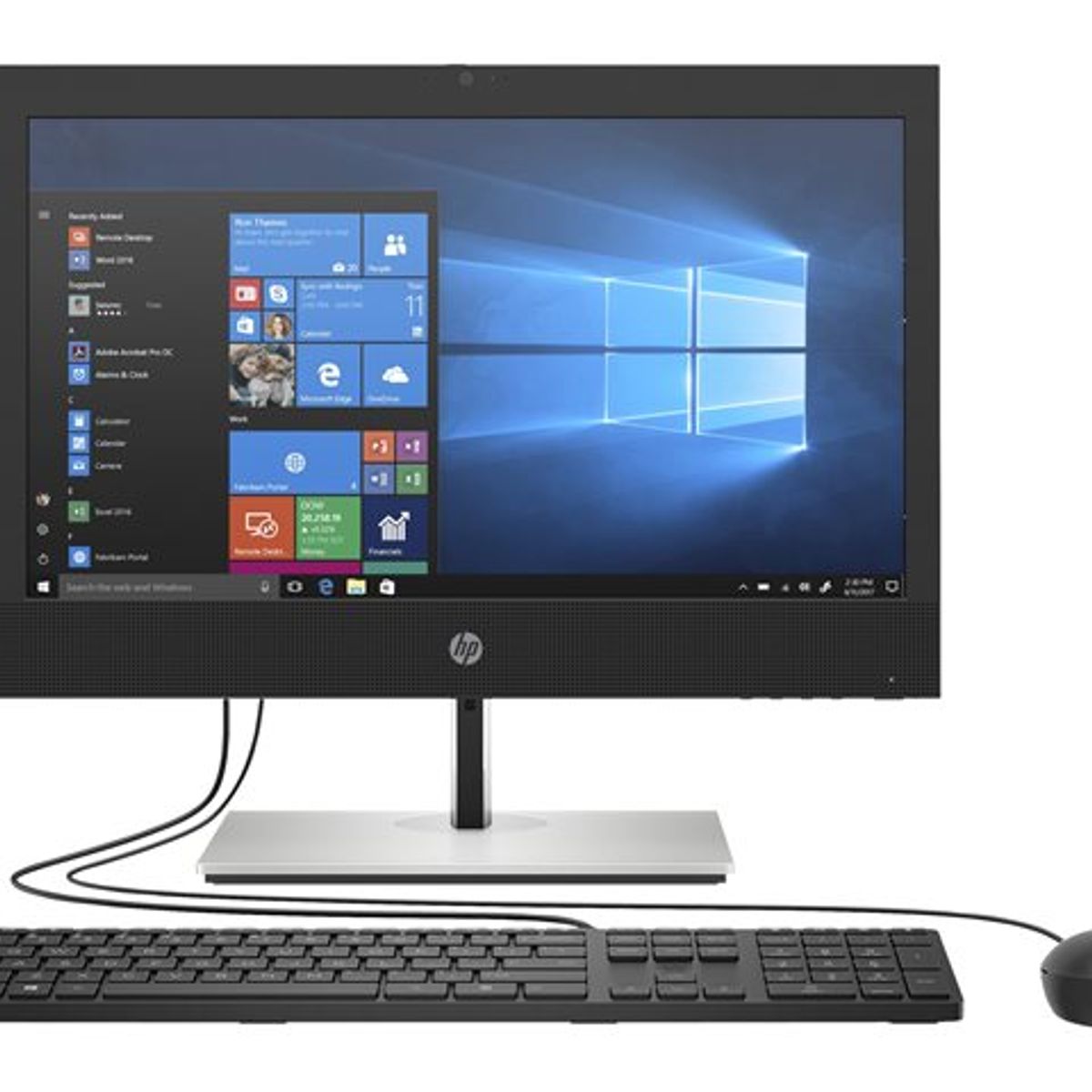 HP - All in One HP ProOne 400 G6, Intel Core i7-10700, 23.8", 16GB/1TB HDD AiO TS PC
