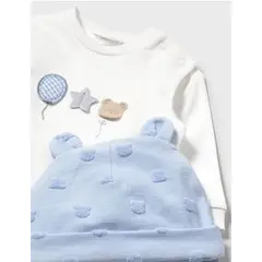 MAYORAL - Conjunto enterito en 2 piezas + gorro