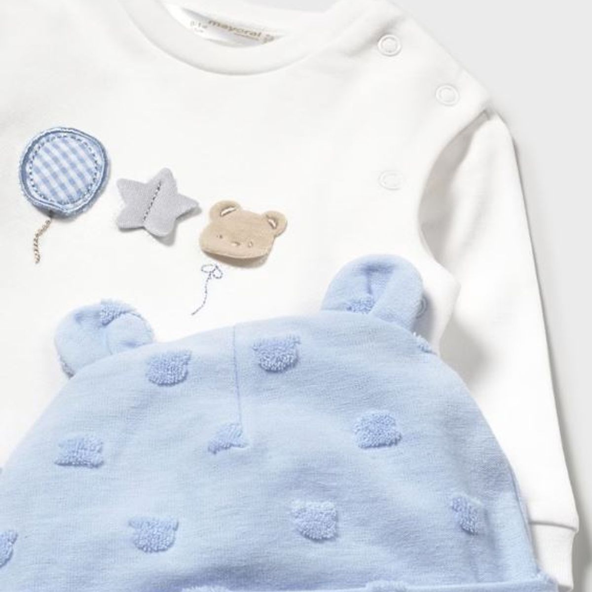 MAYORAL - Conjunto enterito en 2 piezas + gorro