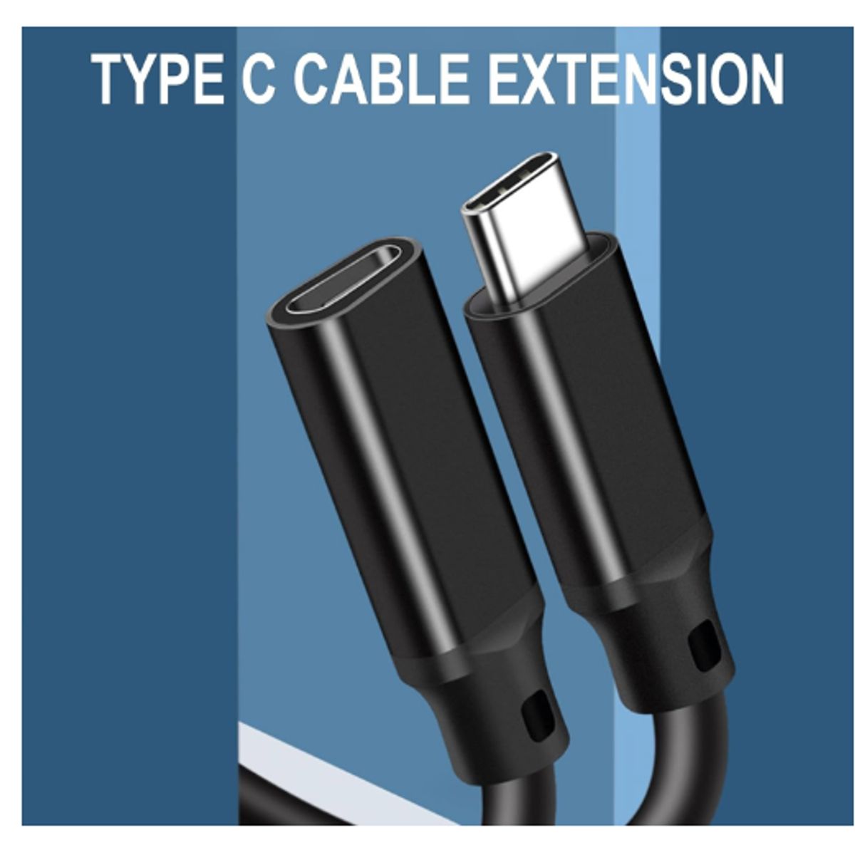 ULINK - Cable de extension USB-C Macho-Hembra 1.8 mts ULINK