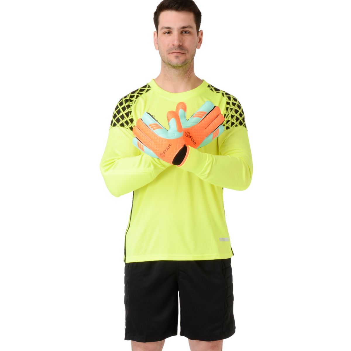 FOUR - Camiseta de Arquero - Modelo Nottingham Amarillo