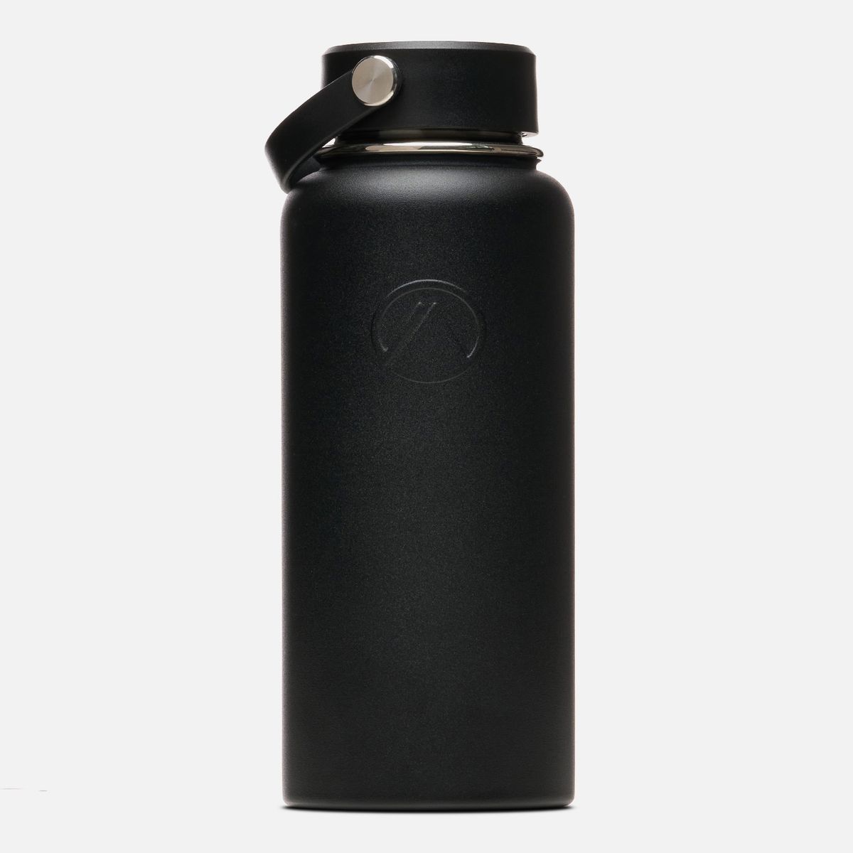 LIPPI - Botella Light Steel Wide Top Bottle 950 ML Negro Lippi