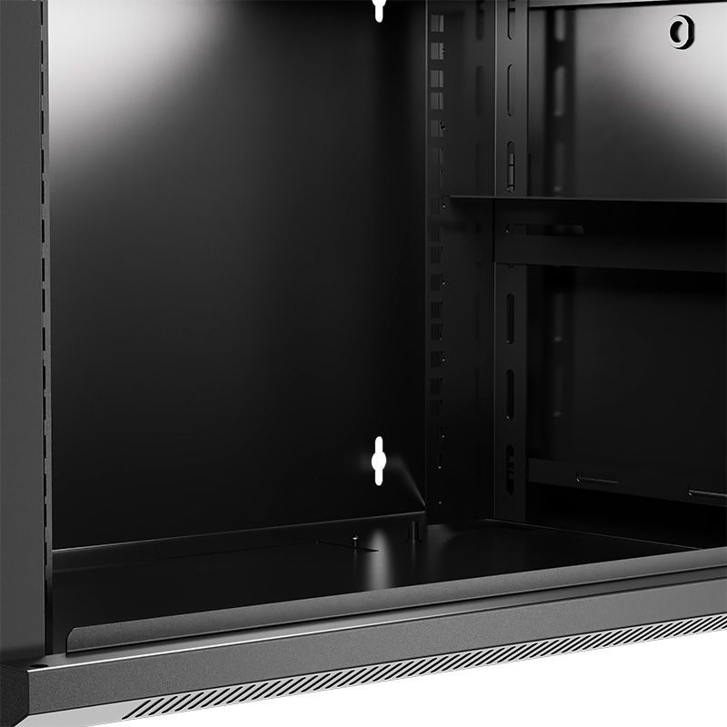 NEXXT SOLUTIONS - Gabinete de Pared Rack 4U 19” Negro NEC-F4U64B